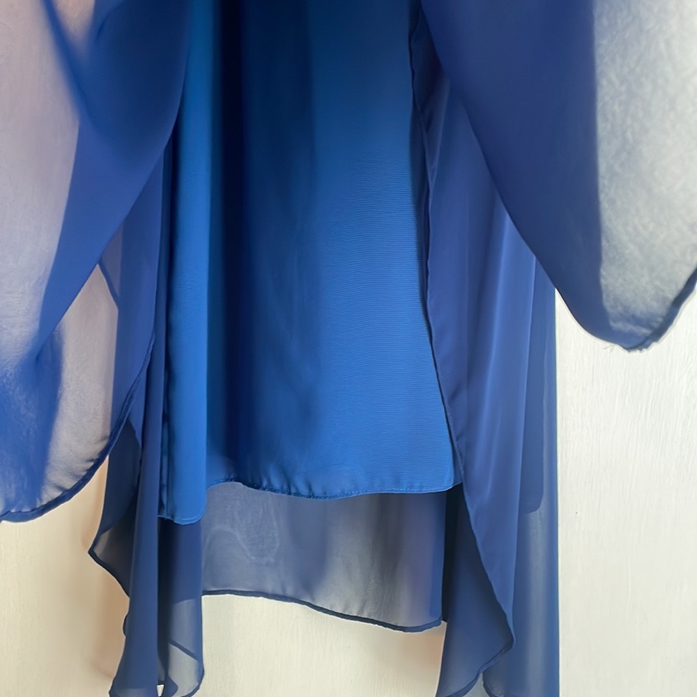 Andrew Charles Smoky Blue Chemise Dress XS - Picture 4 of 7